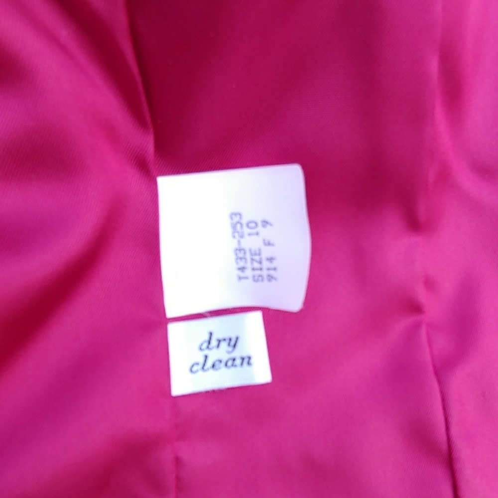 Pendleton Red Houndstooth Wool Blazer - image 5